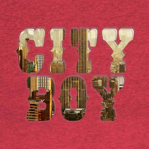 CITY BOY by afternoontees